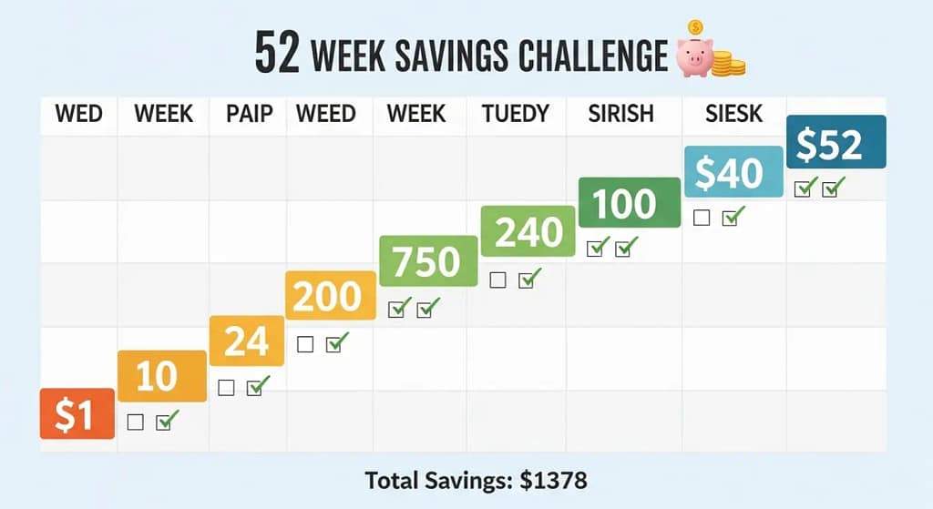 52 Week Savings Challenge